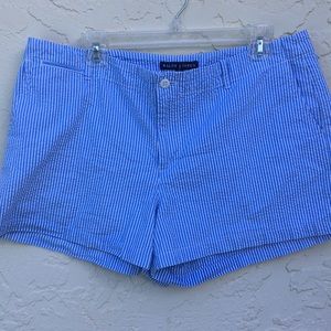 Southern seersucker shorts